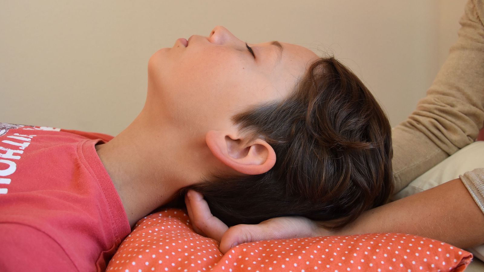 Craniosacraltherapie Entspannung tiefe Nackenmuskulatur